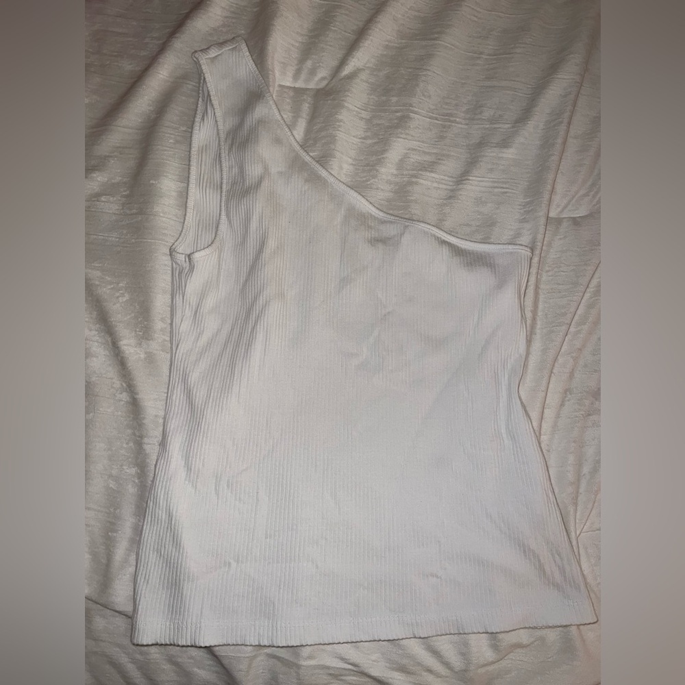 One Shoulder Tank Top, size XL | Anthropologie